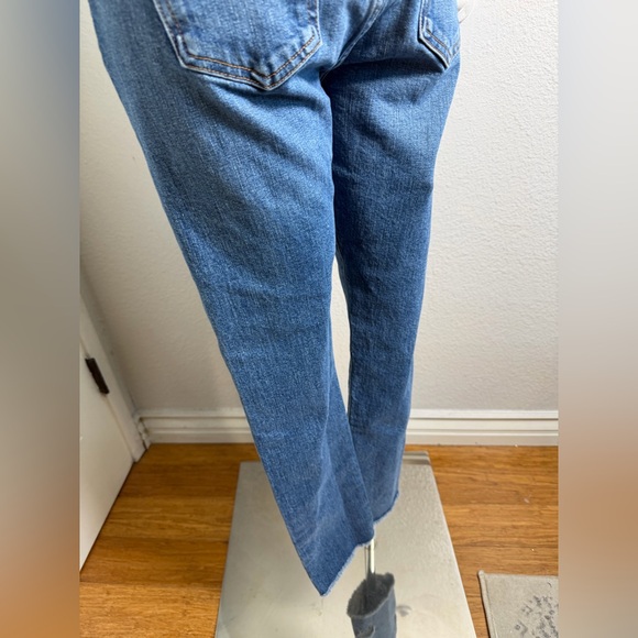 Veronica Beard Blue Button-Fly Straight Jeans 28 - Picture 6 of 10